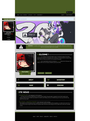 Dashboard page